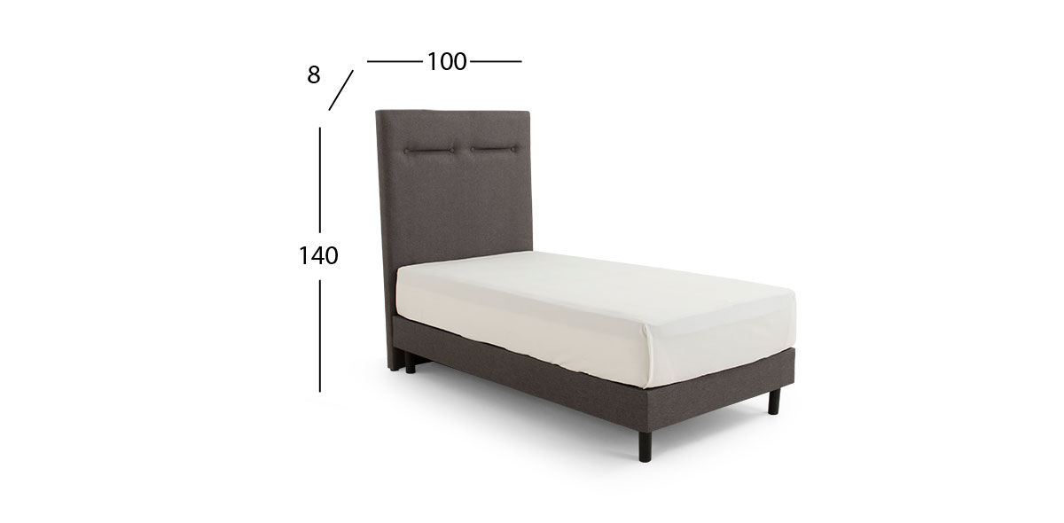 Cabecera Individual Dreams Life Gris