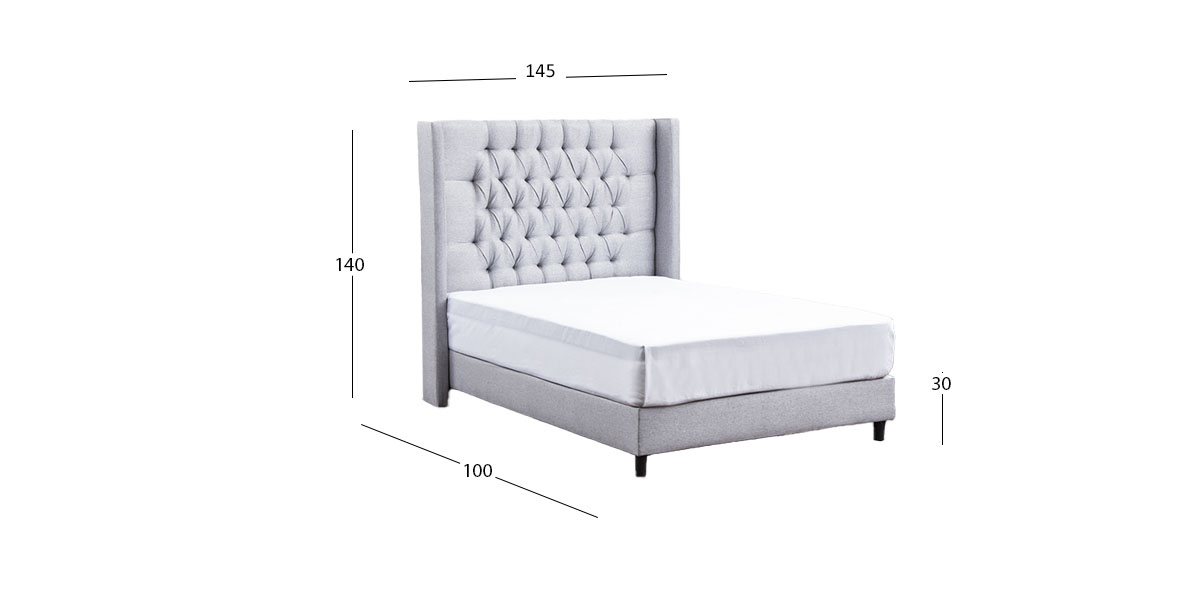 Cama Matrimonial Estela Plata