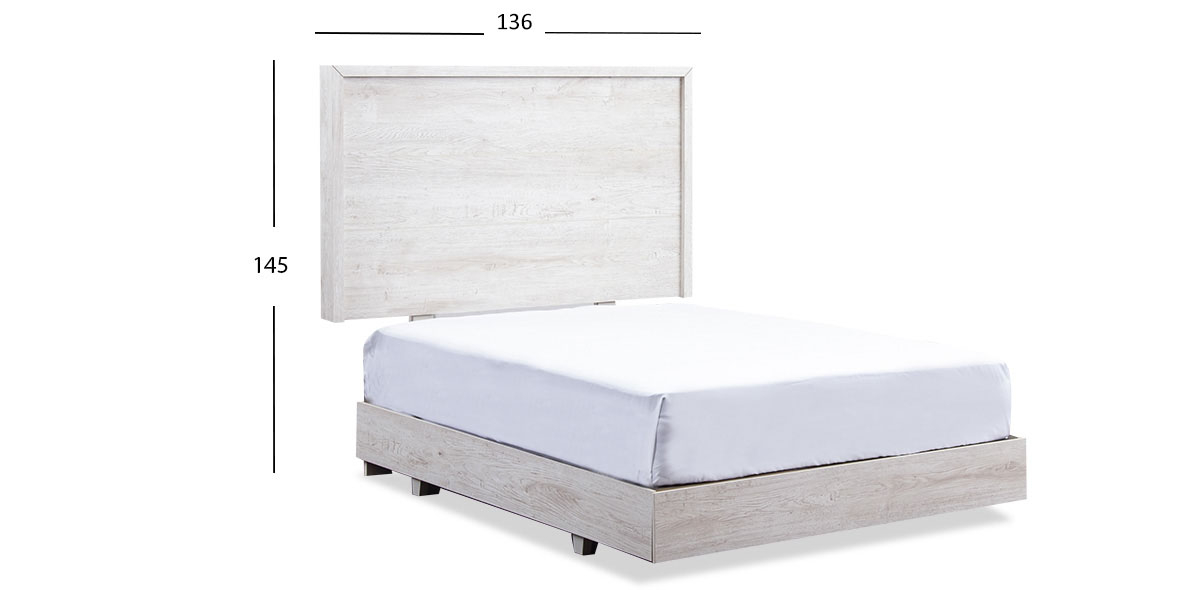 Cabecera Matrimonial Haití Blanco