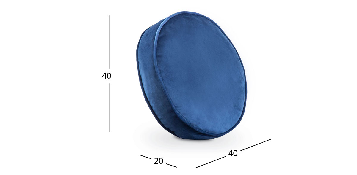 Cojín Decorativo Dolce Azul