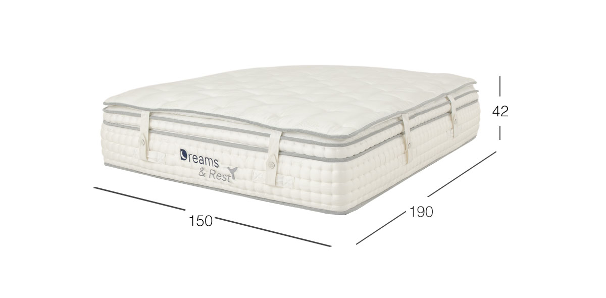 Colchón Dreams & Rest Queen Size Memory Foam Swan