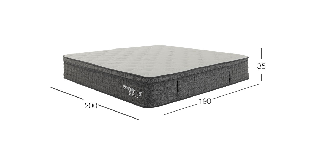 Colchón Dreams & Rest King Size Memory Foam Eagle 