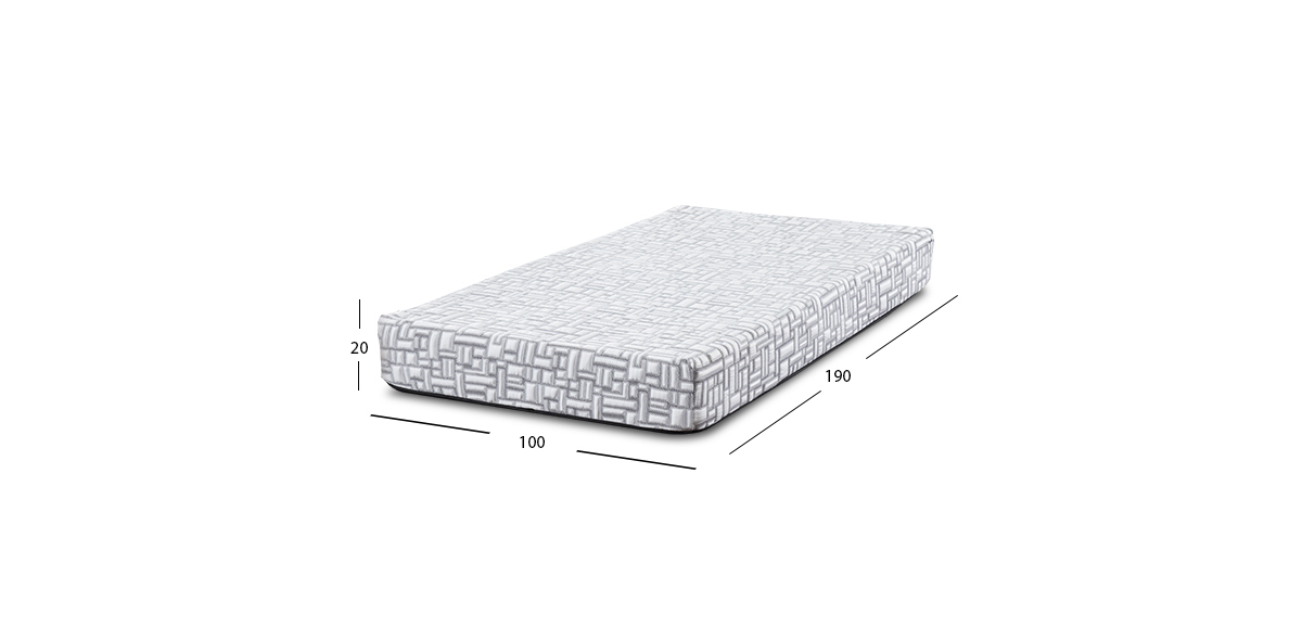 Colchón Individual Memory Foam Nepal