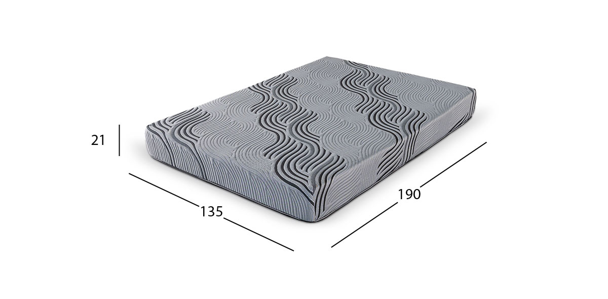Colchón Matrimonial Memory Foam Phantom