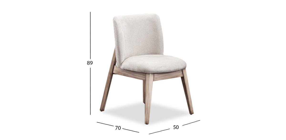 Silla Casa Anahí Meridiani Beige