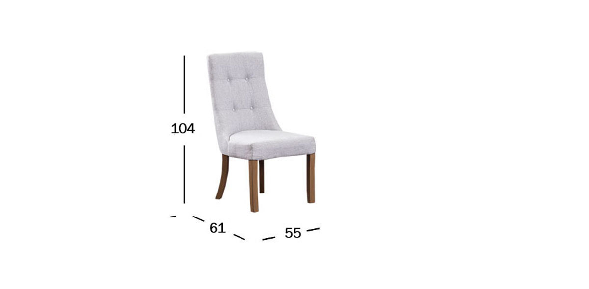 Silla Stone Plata