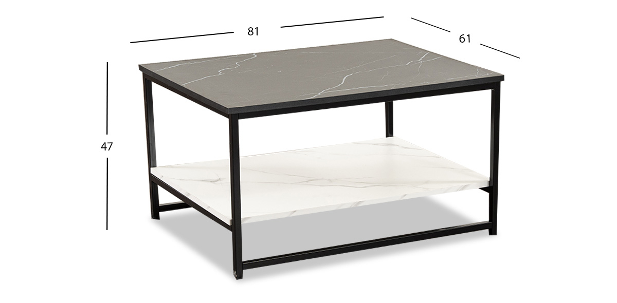 Mesa De Centro Nante Negro