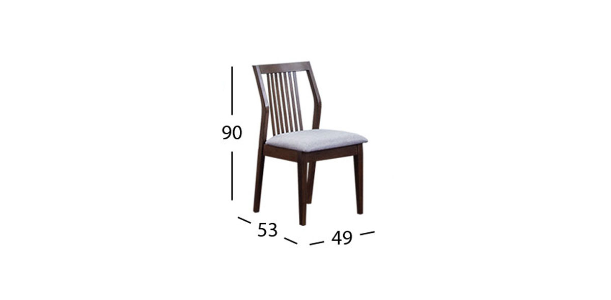 Silla Nahia Gris
