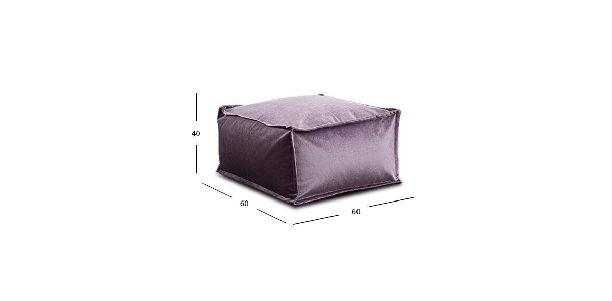 Puff Dunas Violeta