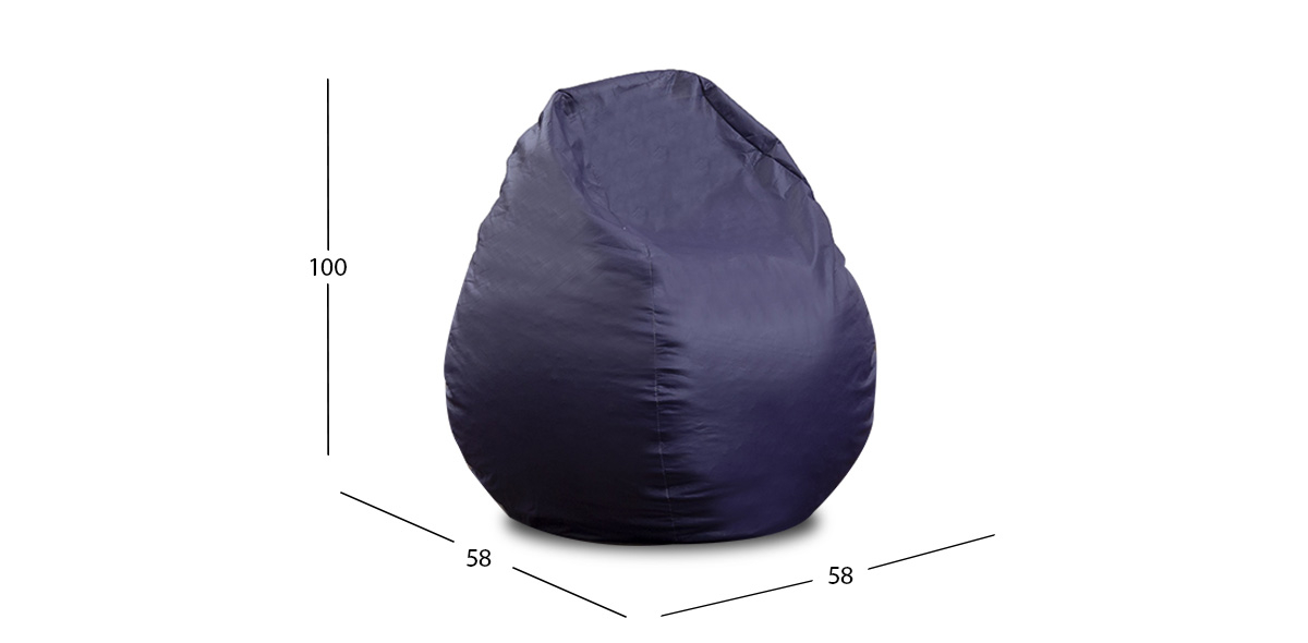 Puff Pera II Morado
