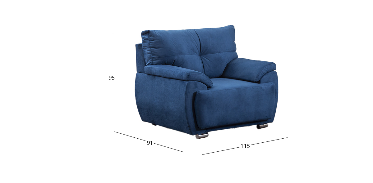 Sillón Cartagena Soft Azul