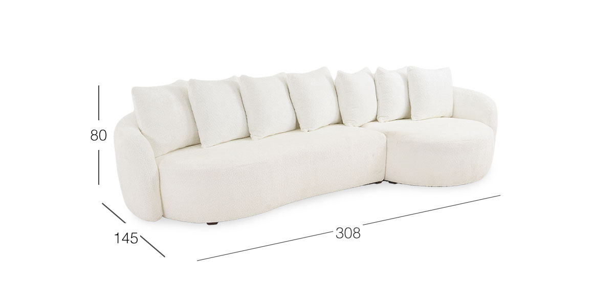 Sala Modular Derecha Cornelia Blanco