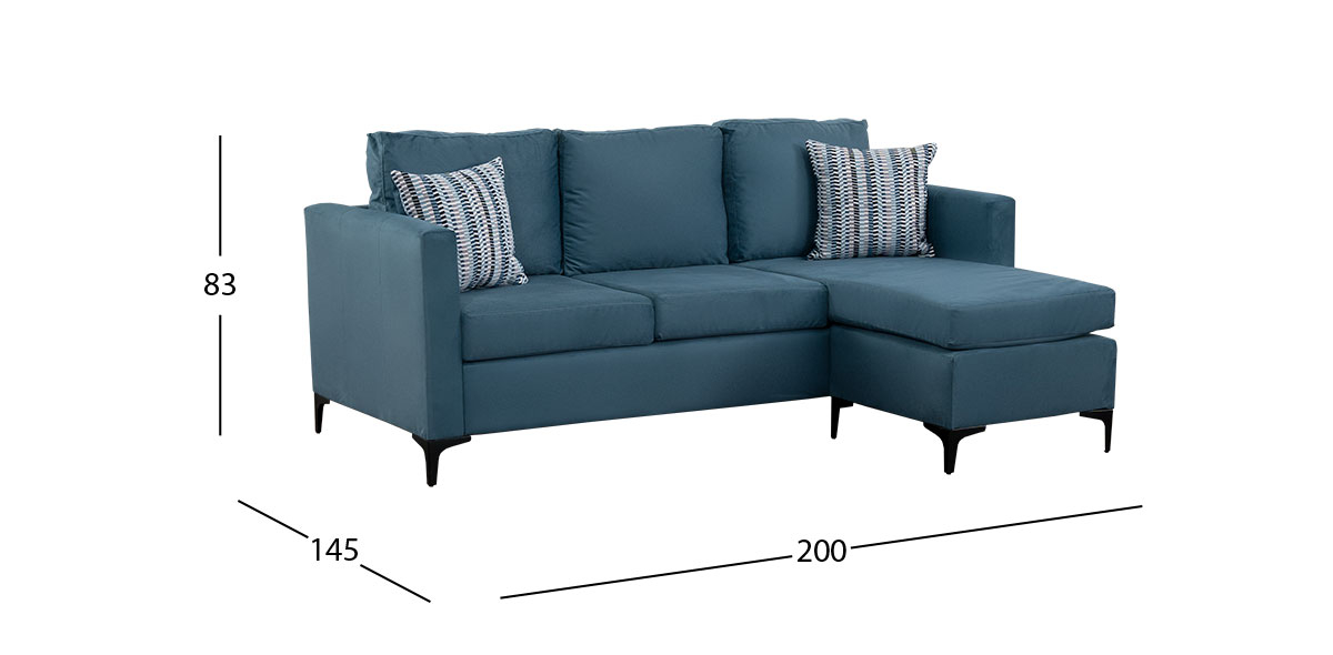 Sala Modular Omega Azul Indigo