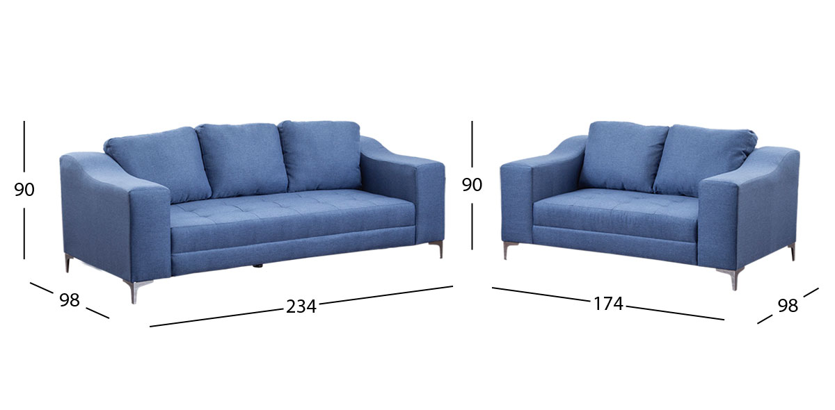 Sala Marruecos Azul Navy