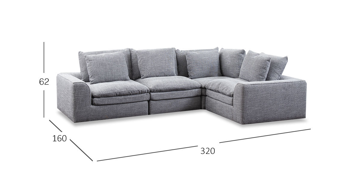 Sala Modular Lorian Gris (Boal)