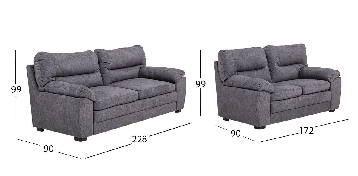 Sala Balam Gris Smoke