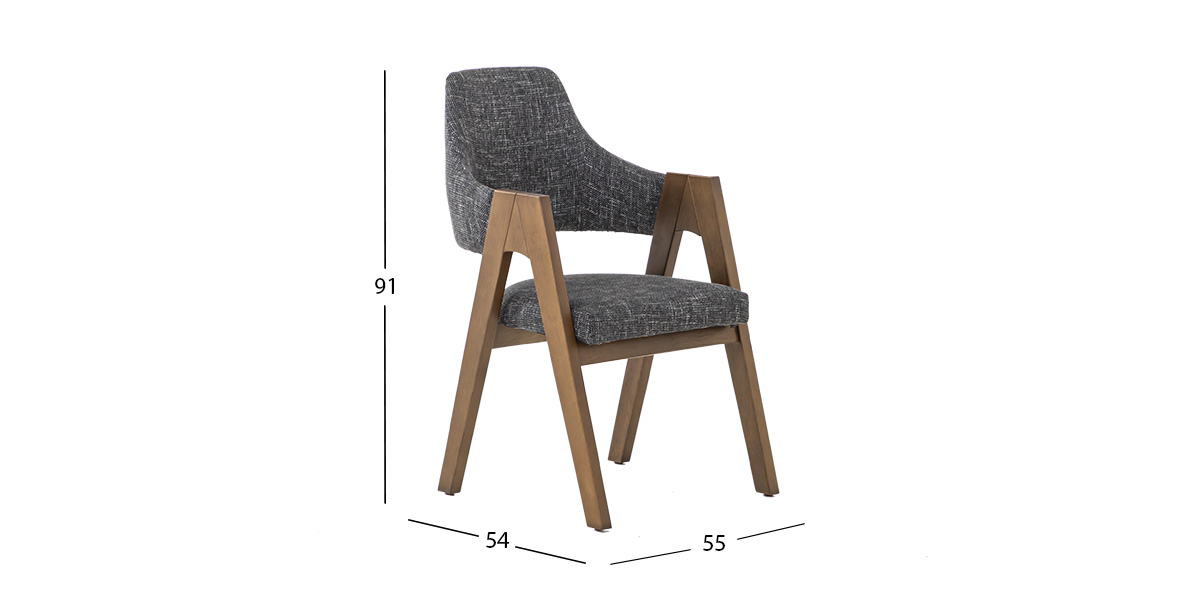 Silla Letonia Negro