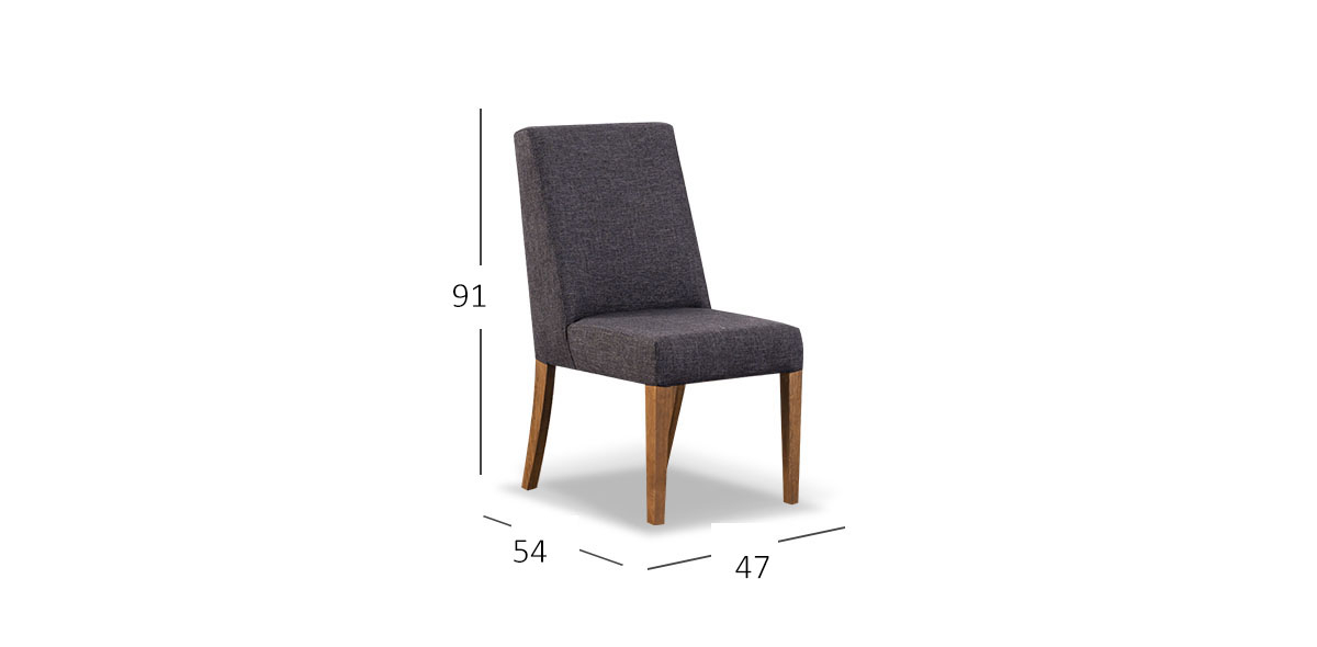 Silla Marbella Gris Oxford