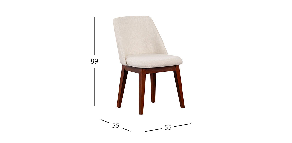 Silla Olaf PL Beige