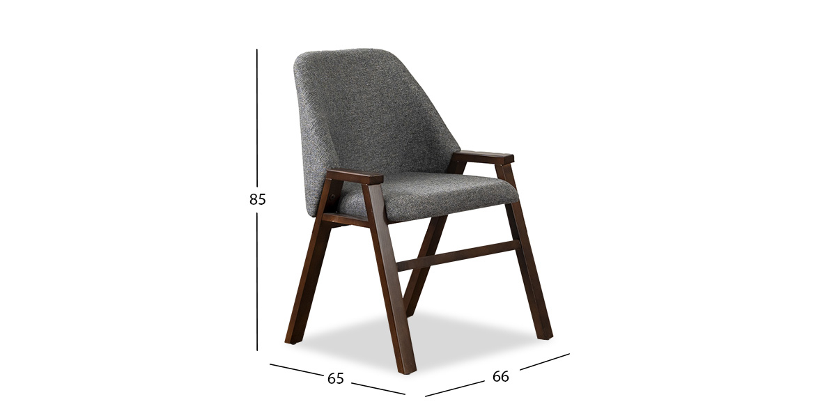Silla Valenza PL Gris