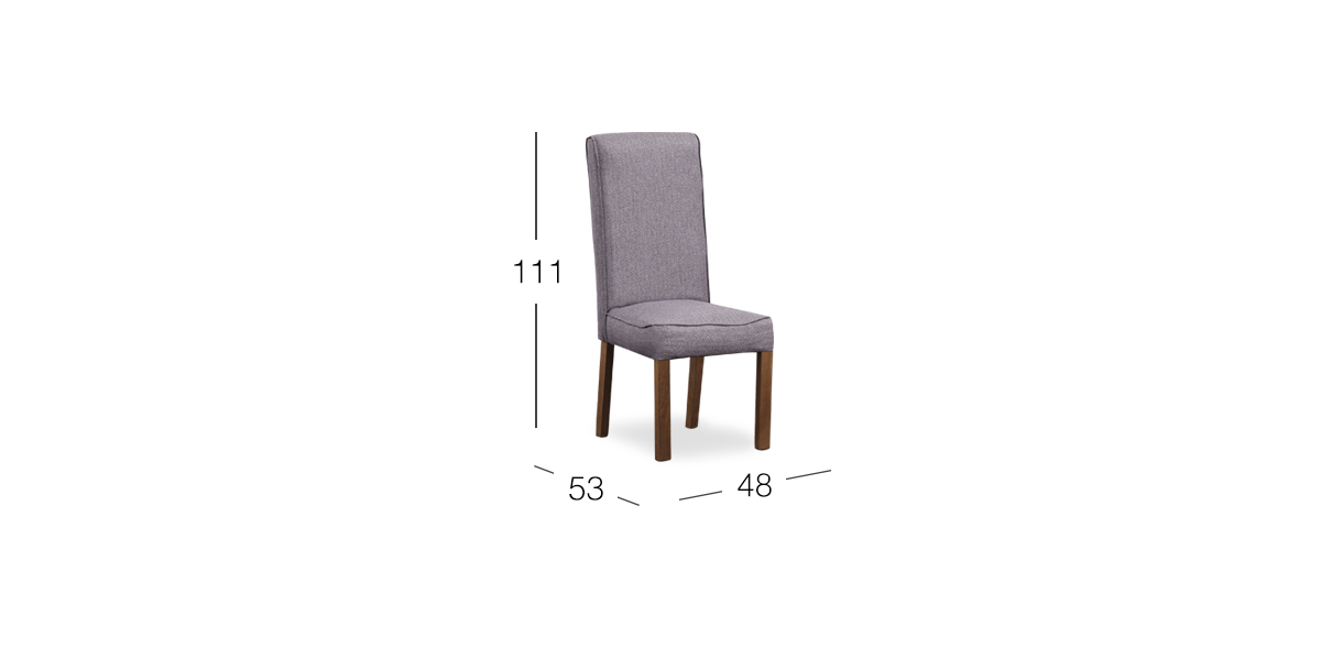 Silla Luxury Gris