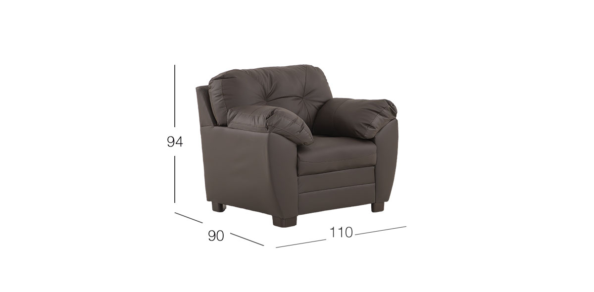 Sillón Piel Derby Café