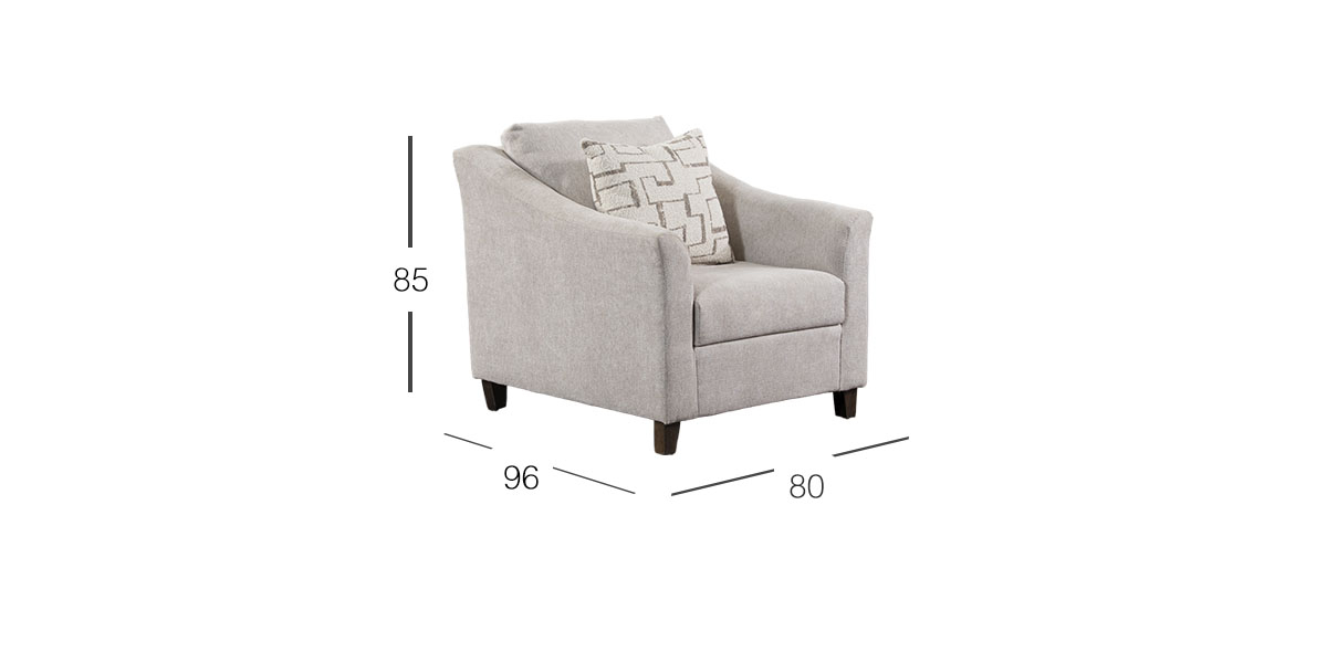 Sillón Geovanna Beige