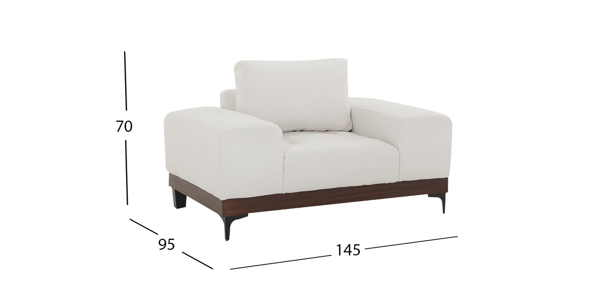 Sillón Maya Blanco