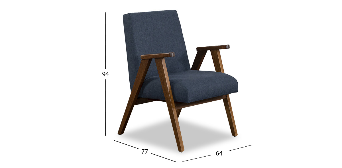 Sillón Ocasional Norton Fiora Soldier