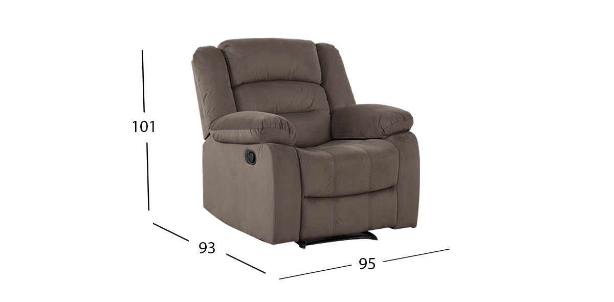 Sillón Reclinable Melbury Café