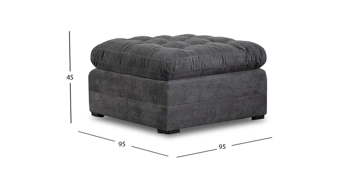Ottoman Morrison New Gris