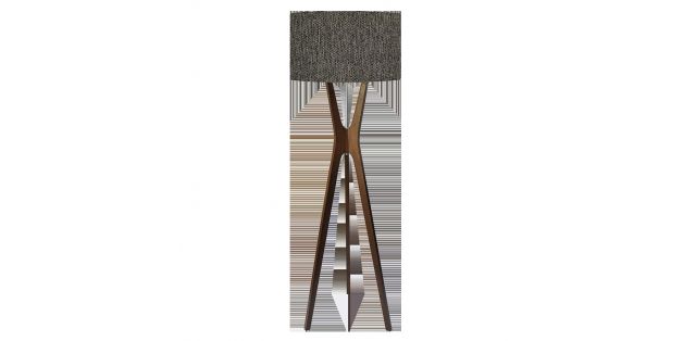 Lámpara de Piso Gris Oscuro Perugia 420