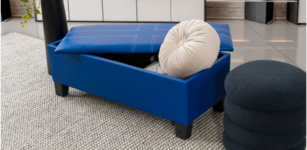 Banca Baúl Ecko II Azul
