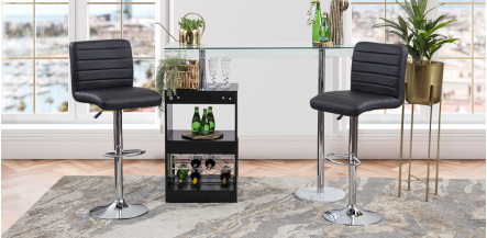 Banco Bar Spira 8180 Negro 
