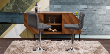 Banco Bar Spira 8180 Gris 