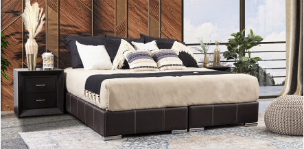 Base De Cama King Size Vielka Chocolate