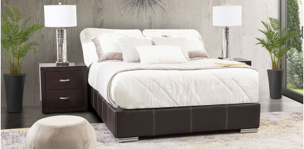 Base De Cama Queen Size Vielka Chocolate