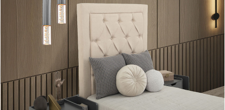 Cabecera Individual Gianna Beige