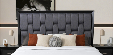 Cabecera King Size Chicago Gris