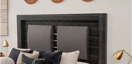 Cabecera King Size Cairo Plus Gris