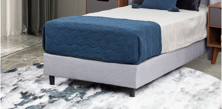 Base De Cama Individual Merea Plata
