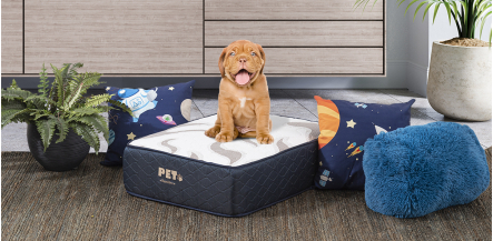 Colchón Firme Pet Bambino Azul