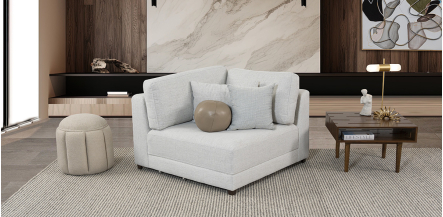 Sillón Esquinero Eland CL Gris