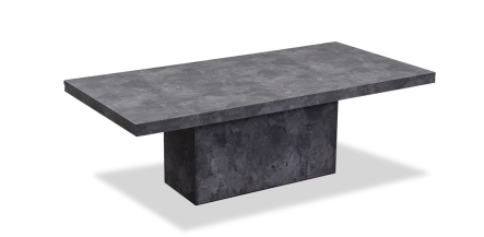 Mesa Comedor Rectangular 240 X 120 Cm Stone Gris