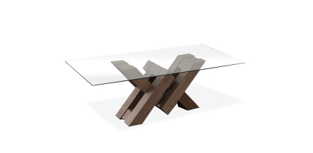 Mesa Comedor Rectangular 220 X 120 Cm Penthouse Café