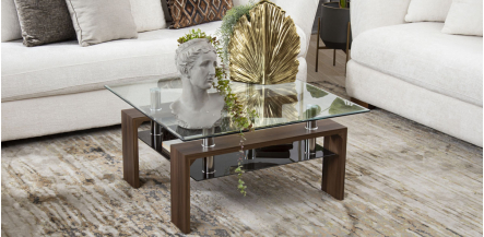 Mesa De Centro Cuadrada Galeana II