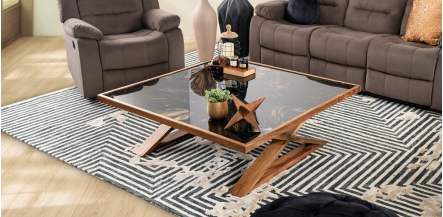 Mesa De Centro Modena Negro