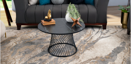 Mesa De Centro Noruega Negro