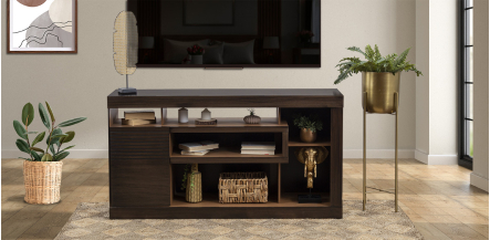 Mueble de TV Cairo Café Nogal