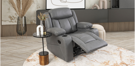 Sillón Reclinable Max Gris